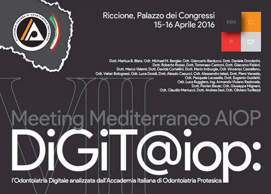 Meeting Mediterraneo AIOP – Digit@iop: l’Odontoiatria Digitale analizzata dall’AIOP